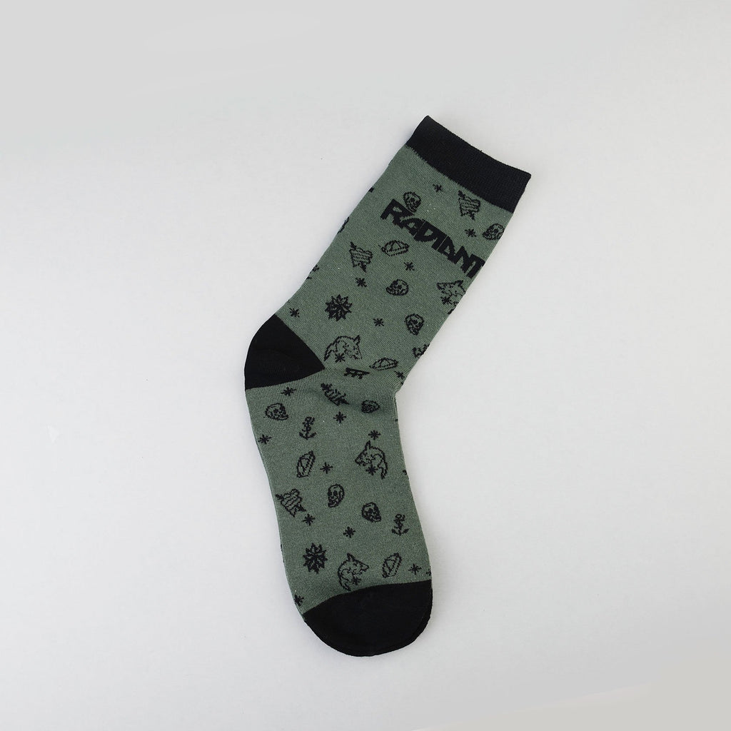 Military Green Sock