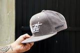 Gray Corduroy Snapback