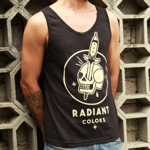 Skull Blade Tank Top