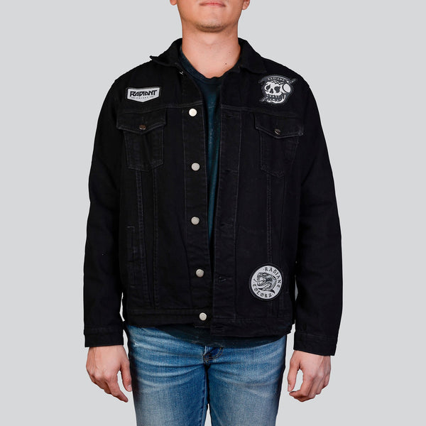 Denim Jacket Black/Gray