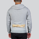 Radiant Gray Gold Hoodie